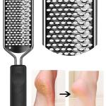 Stainless Steel Rasp Callus Filler Blade Foot Care Foot Scraper (Pack of 1, Black)