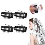 PACK OF 2 PCS BLACK CHUNNI PIN Metal Wig Clips