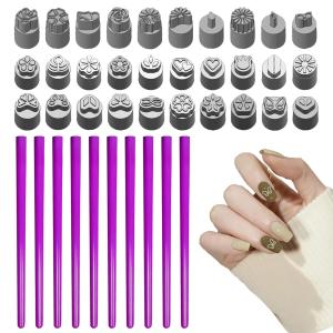 Flower Magnet Stick For Nail Art 3D 5D 9D Magnetic Cat Eyes Gel Polish Tool (Pack of 1).