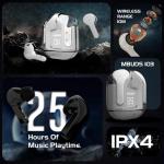 BT 5.3 Wireless Stereo Earphone Headphone with Transparent Charging Case in-Ear Headset.