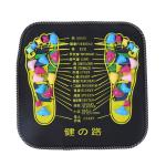 Foot Leg Pain Relief Walk Acupressure Massager Mat, Multi color 1 Pcs