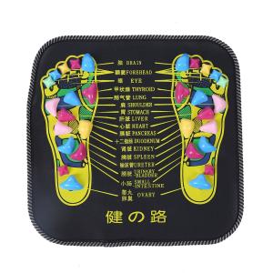 Foot Leg Pain Relief Walk Acupressure Massager Mat, Multi color 1 Pcs