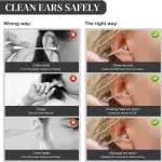 Ear Wax Removal Kit,6 Pcs Ear Pick Earwax Remover Tool Professional 1 Pcs