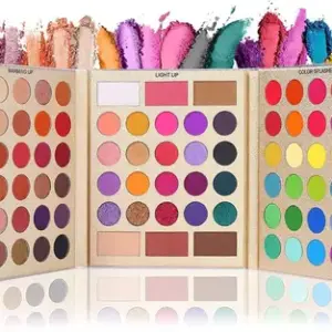 All Set Eyeshadow Palette Set 86 Colors Makeup Kit 81.4 g  (MULTICOLOR) 1 Pcs