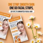 20Pcs Wax Strips for Facial Hair Removal 1 Pcs