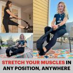 Leg Stretch Strap Increase Strength Reduce Pain for Home Use (Pack of 1).