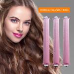 Heatless Hair Curler Easy to hair curle Flexible Curling Rod with Hook, Satin Rollers 1 Pcs