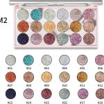 18 Color Eye Shadow Glittery Shades Professional  Makeup Eyeshadow 1 Pcs
