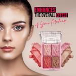 Blusher with Highlighter 12g (Multicolour) 1 Pcs
