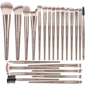 Premium Makeup Brush Set 23 Pcs Makeup Brushes Premium Synthetic Make up brush.