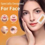 Hair Removal Waxing Strips for Eyebrows Face Upper Lip Chin Facial Wax Strips Strips 1 Pcs