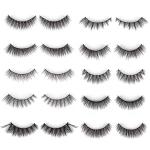 3D Eyelashes Fibber Synthetic, Natural & soft 100% Handmade 3D Eyelashes (pack of 5)