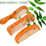pack of 3pcs woolen hair comb