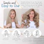 Curling Band No Heat Portable Night Sleep DIY Hair Styling Roller Heatless Barrel Wavy Cloth 1 Pcs