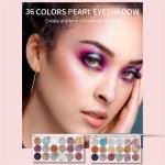 18 Color Eye Shadow Glittery Shades Professional  Makeup Eyeshadow 1 Pcs