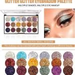 18 Shade Glittering Eyeshadow & Highlighter Palette 1 Pcs