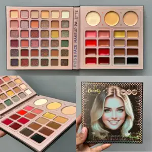 Beauty Eyes and Face Makeup Palette 84.2 g  (Multicolor)