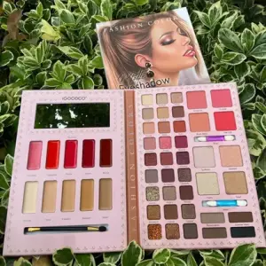 Makeup Palette Book Eyeshadow, Blusher, Contour, Highlighter, Eye Brow Palette (Multicolor) 1 Pcs