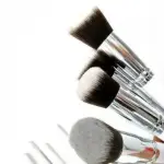 Beauty Professional Makeup Brushes (Black,White ) 5 Pcs