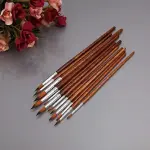 Professional Nail Art Brushes Set, 9 Pieces, Nail Art Design Tools.