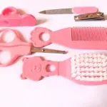 Baby Grooming Kit Infant Nursery Set Manicure Set Newborn Healthcare Kit  (Pink) 1 Pcs