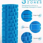 Roller For Yoga Gym Fitness Pilates Home Exercise Back Soft Muscle Massage Yoga Roller 1 Pcs