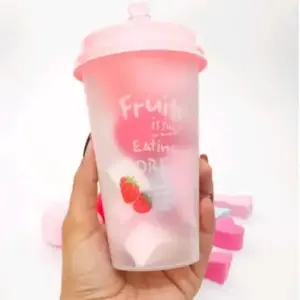 7 in 1 Sipper Beauty Blender Jar (Pack of 1)
