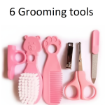 Baby Grooming Kit Infant Nursery Set Manicure Set Newborn Healthcare Kit  (Pink) 1 Pcs