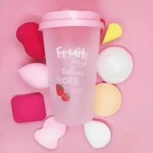 7 in 1 Sipper Beauty Blender Jar (Pack of 1)