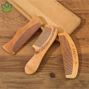 Curly Hair Neem Wood Comb for Women , Hair Growth , Wooden Comb Set of 3