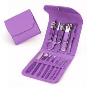 Manicure Kit, Pedicure Tools for Feet, Nail Clipper, Ear Pick Tweezers, Manicure Pedicure Set 1 Pcs