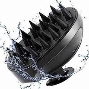 Silicone Hair Scalp Shampoo Massage Brush 1 Pcs