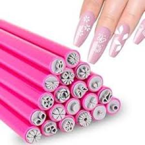 Flower Magnet Stick For Nail Art (Pack of 1)