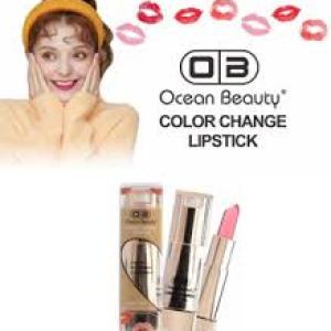 OCEAN BEAUTY Professional Color Change Lipstick Transparent (Pink, 3.6 g) 1 Piece.