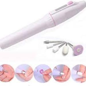 Nails Decorator Electric Nail Grinder Drill Machine Polish Manicure Pedicure Grooming Tool Kit (Multicolor)