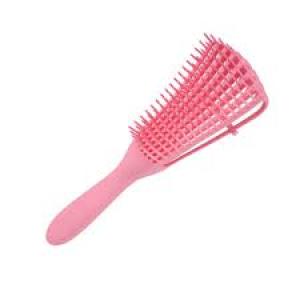 Pink Detangling Brush Multifunctional Octopus Hair Comb Scalp Massager 1 Pcs