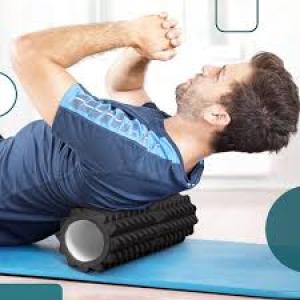 Foam Roller for Back Pain, High Density Foam Roller for Workout in the Gym, Back Roller(Pack of 1).black