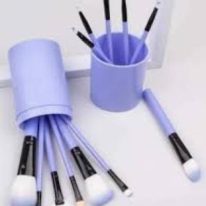 12pcs Professional Make Up Brush for Foundation Blush, Portable Storage Box, Best Gift Kit (Blue)