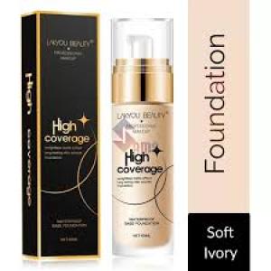 HIGH COVERAGE LONG LASTING MATTE FINISH WATERPROOF BASE FOUNDATION 1 Pcs