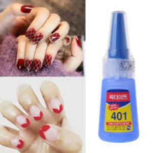 Super Glue Stronger For Artificial Or Fake Nails Glue (clear, pack of 1).