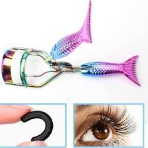 Eyelash Curlers Eye Lashes Curling Clip False Tweezers Eyelashes 1 Pcs