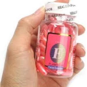 Facial Capsules for Glowing Skin Aloe Vera And Vitamin E  (60 g) 1 Pcs