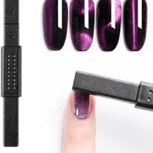 3D Cat-Eye Magnetic Stick 3D Line Strip Magnetic Board Nail Polish Tool(1 Piece)