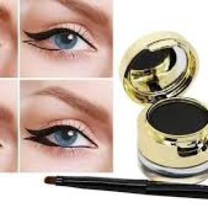 STUDIO TOUCH GEL KAJAL, EYELINER CAKE,24 HOUR, LONG LASTING ATER PROOF, 2 IN 1