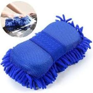 Multipurpose Car Sponge Car Cleaning Scratch Free | Duster |(Pack of 1)  Brush | Ultra Soft