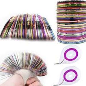 Nails Art Tape Lace Line Strips Decoration Stickers UV Gel Polish for Nail Art Decals 1 Pcs