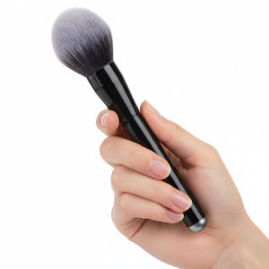 Makeup Powder Brush- Black, 1 Piece