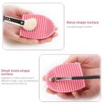 Silicon Makeup Brush Cleaner Set  (2 Piece).