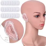 Ear Protectors 100pcs Waterproof Ear Covers Pack of 1