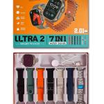 Ultra 2 Smart watch 7in1 watch Bands With Screen 45 mm 1.93 inch HD Display..